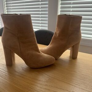 PrettyLittleThing Nude Booties